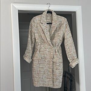 Jason Wu Chic Tweed Coat Size S